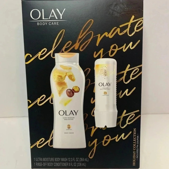 OLAY Moisturizing Body Wash Set For Dry Skin New - Picture 1 of 7
